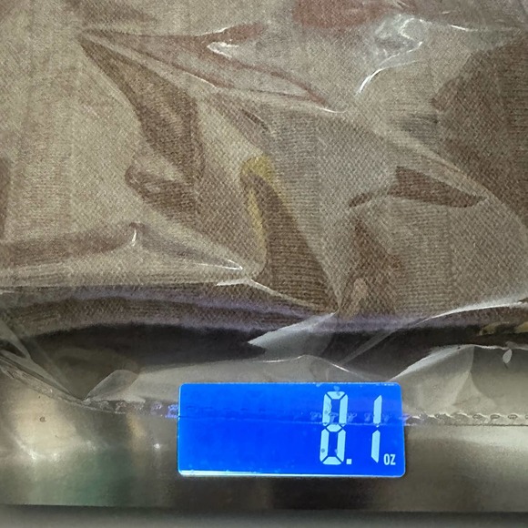 Revolve Leo & Sage Sweater Womens Extra Small Tan Cashmere Striped Soft Comfy - Picture 11 of 11